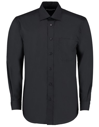 KUS-KK104-Mens Classic Fit Business Shirt Long Sleeve